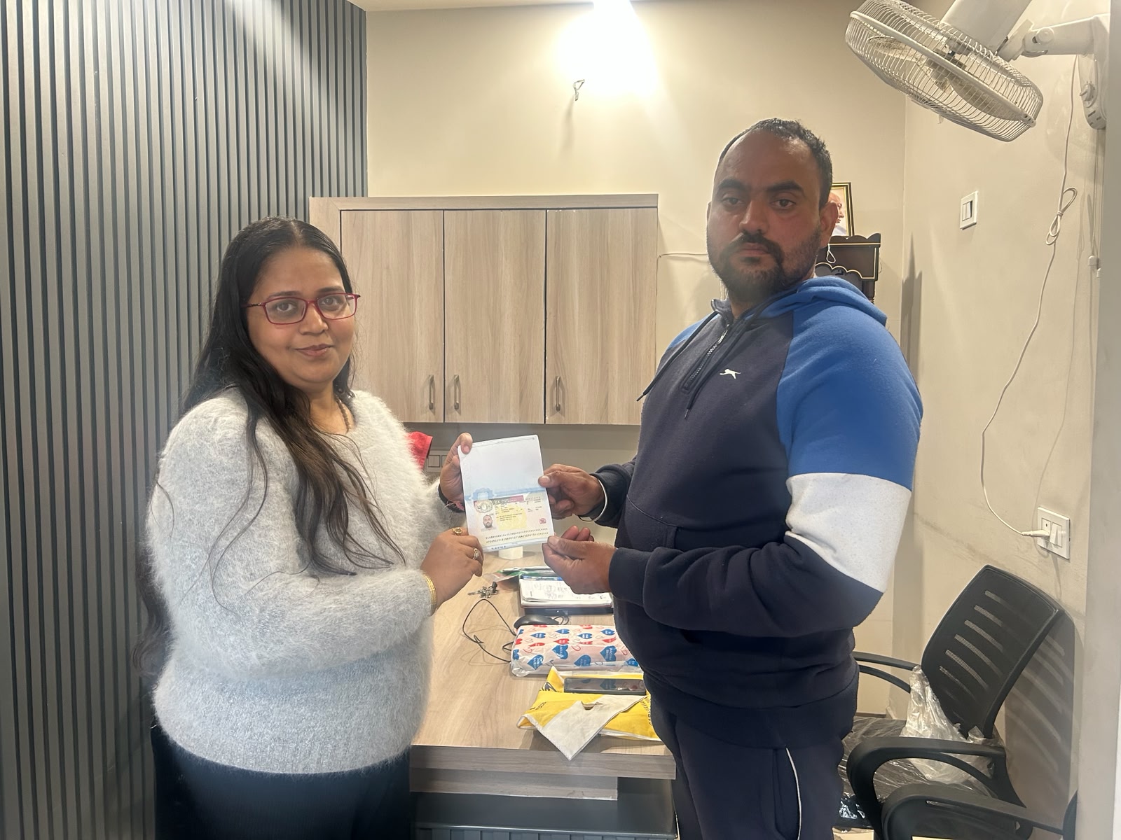 BB Immigration Hub Visa handover moment - gallery item 7