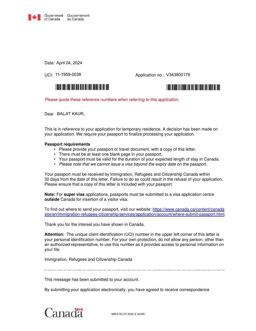 BB Immigration Hub Baljit Kaur Canada visitor visa - gallery item 32