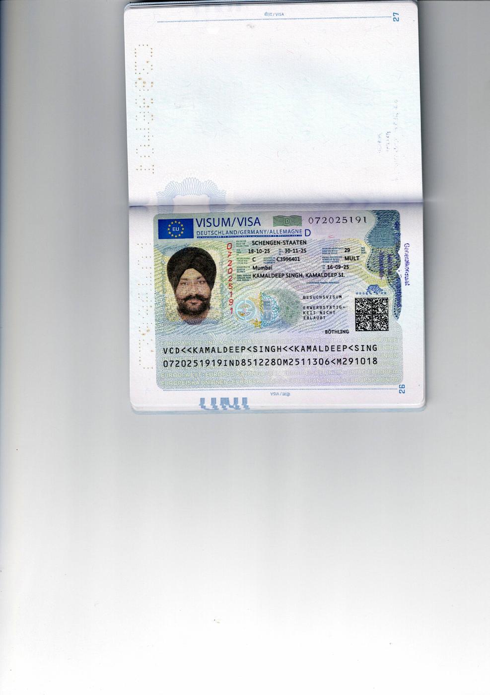 BB Immigration Hub Kamaldeep Singh visa file - gallery item 39