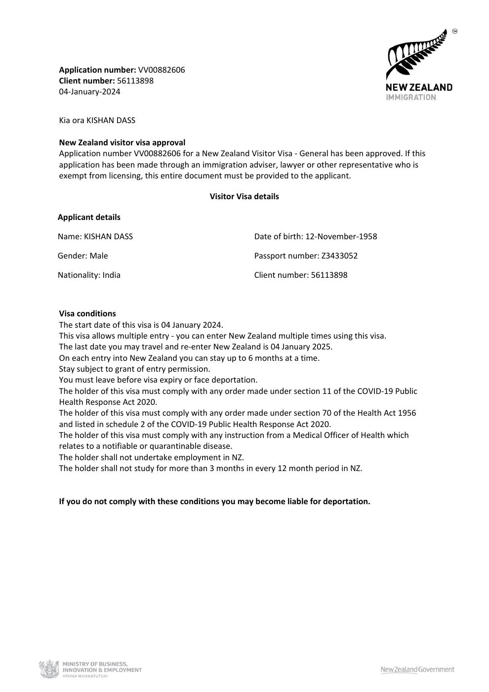 BB Immigration Hub Kishan Dass New Zealand visitor visa - gallery item 41