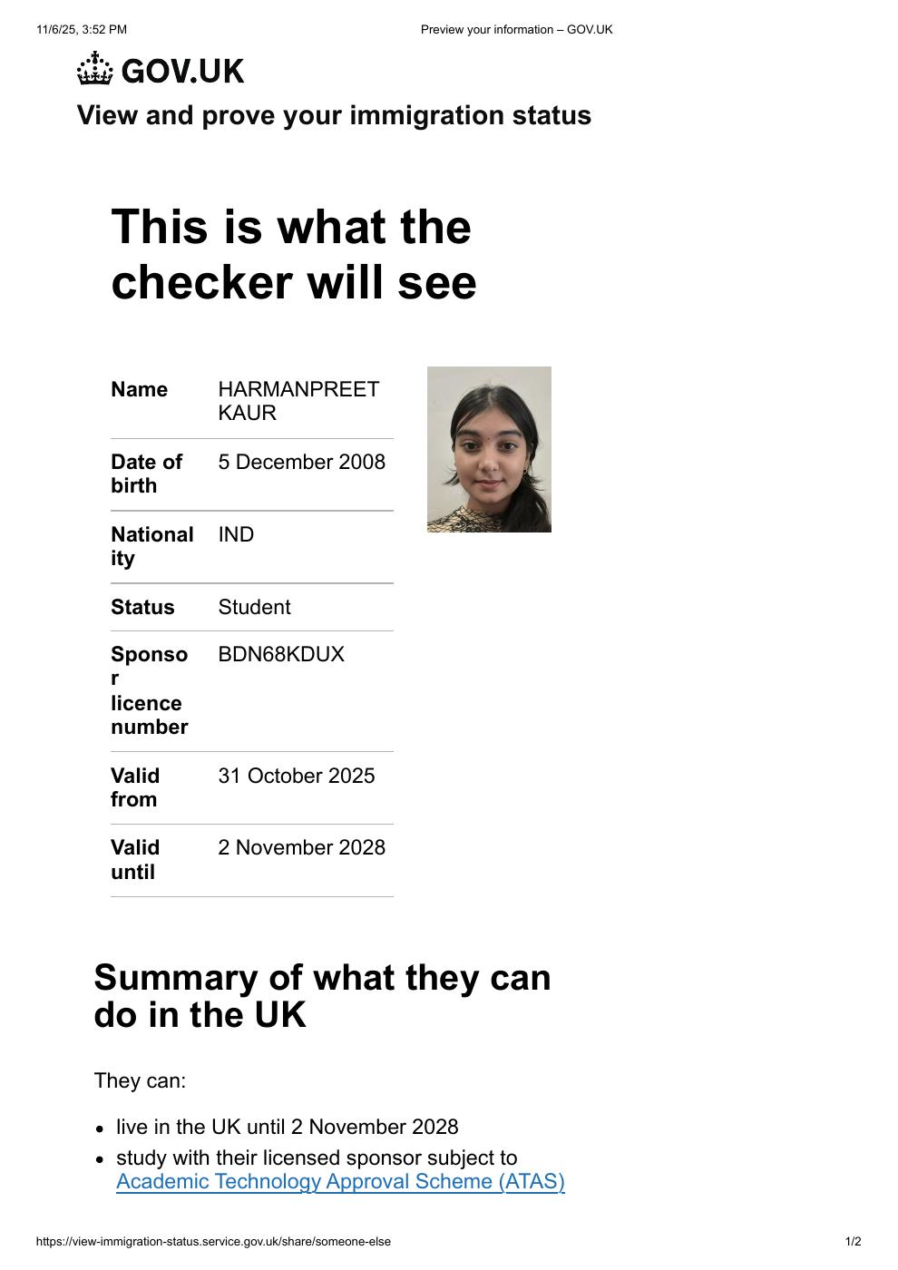 BB Immigration Hub GOV.UK eVisa preview - gallery item 44
