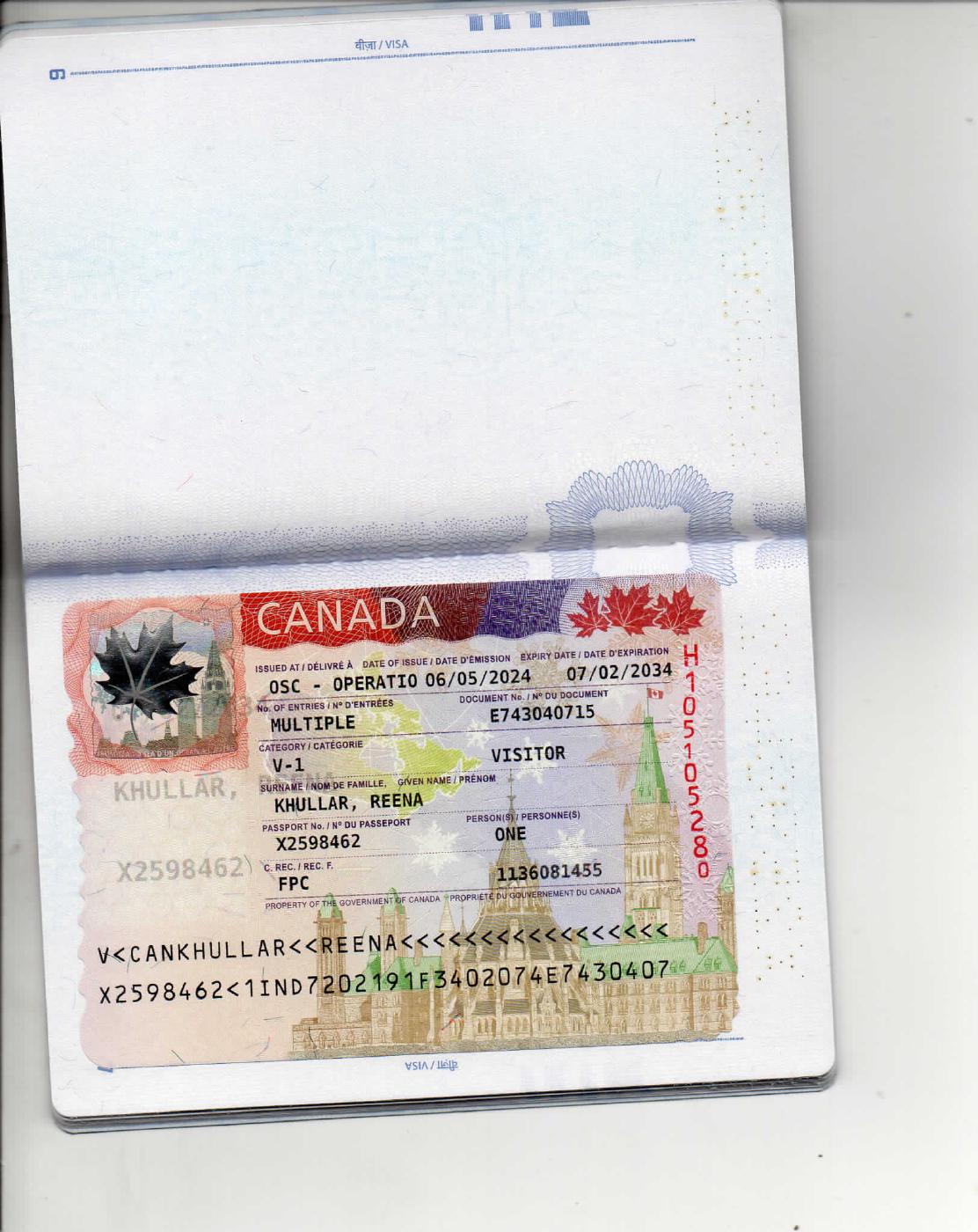 BB Immigration Hub Sunehari Khullar & Reena Khullar visa stamps - gallery item 46